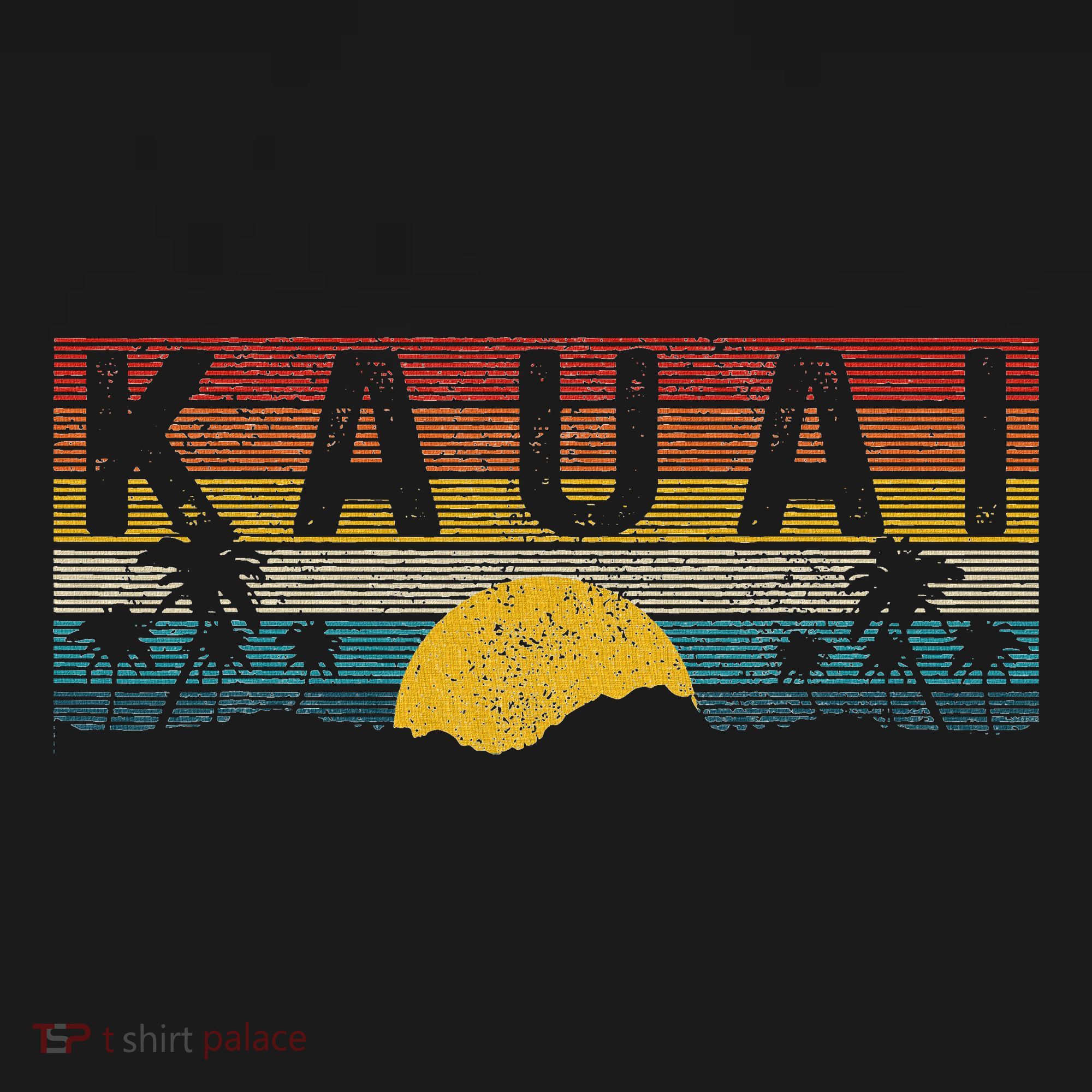 Kauai Hawaii Vintage Sunset Surfer Beach Souvenir T-Shirt