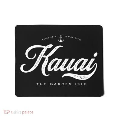 Kauai Hawaii Vintage Retro Mousepad