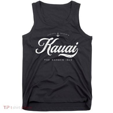 Kauai Hawaii Vintage Retro Tank Top