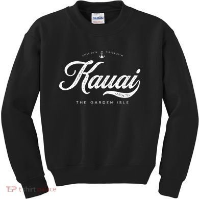 Kauai Hawaii Vintage Retro Kids Sweatshirt