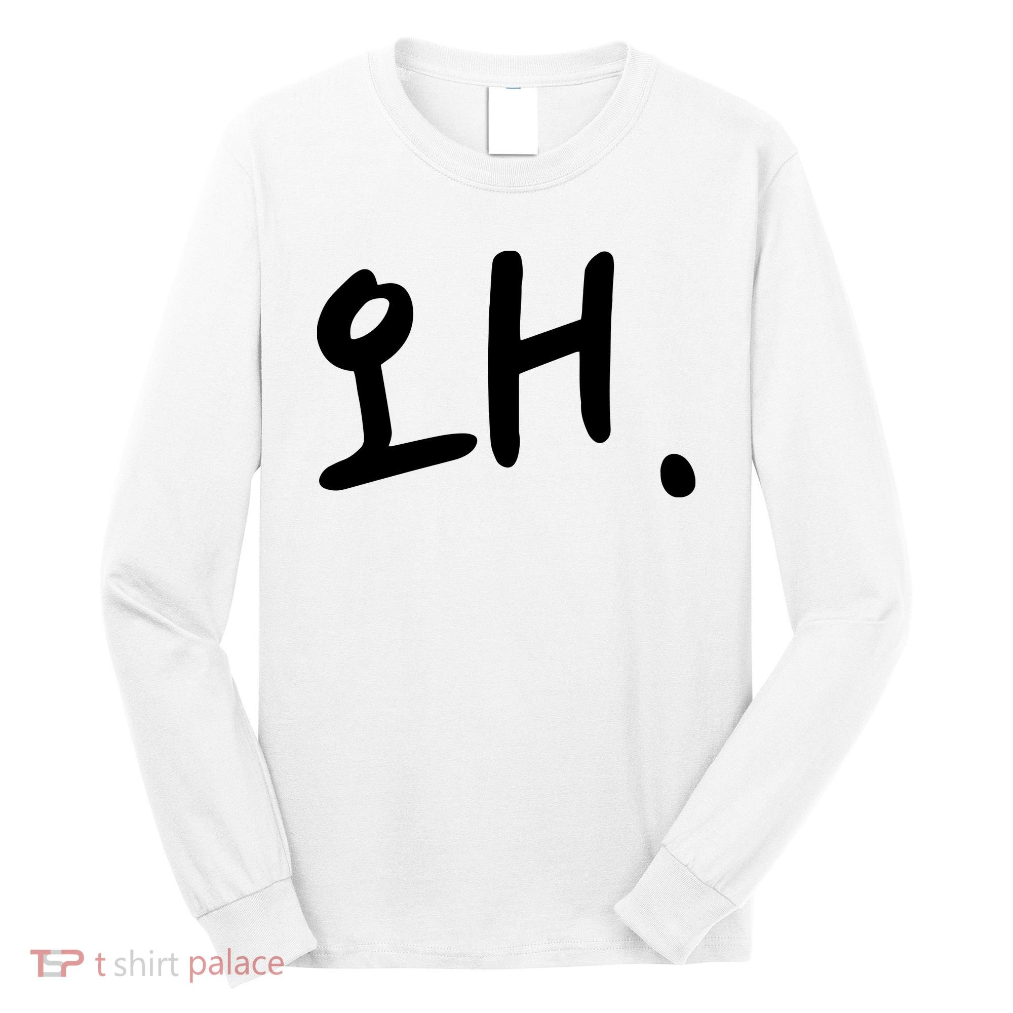 Korean Hangul Word Why Long Sleeve Shirt
