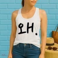 Korean Hangul Word Why Women's Tank Top thumb 2