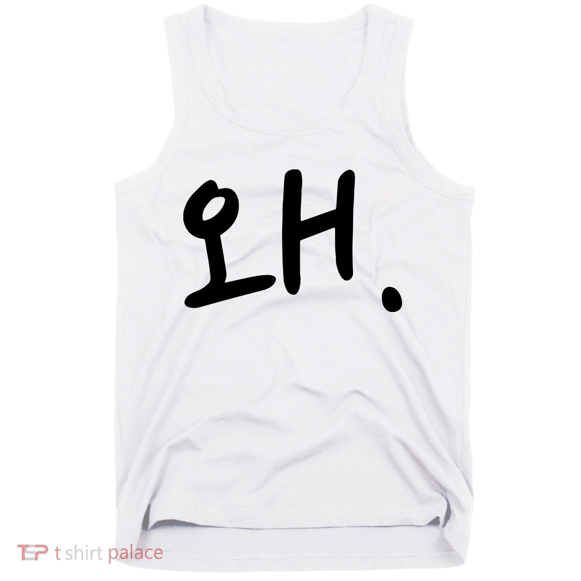 Korean Hangul Word Why Tank Top