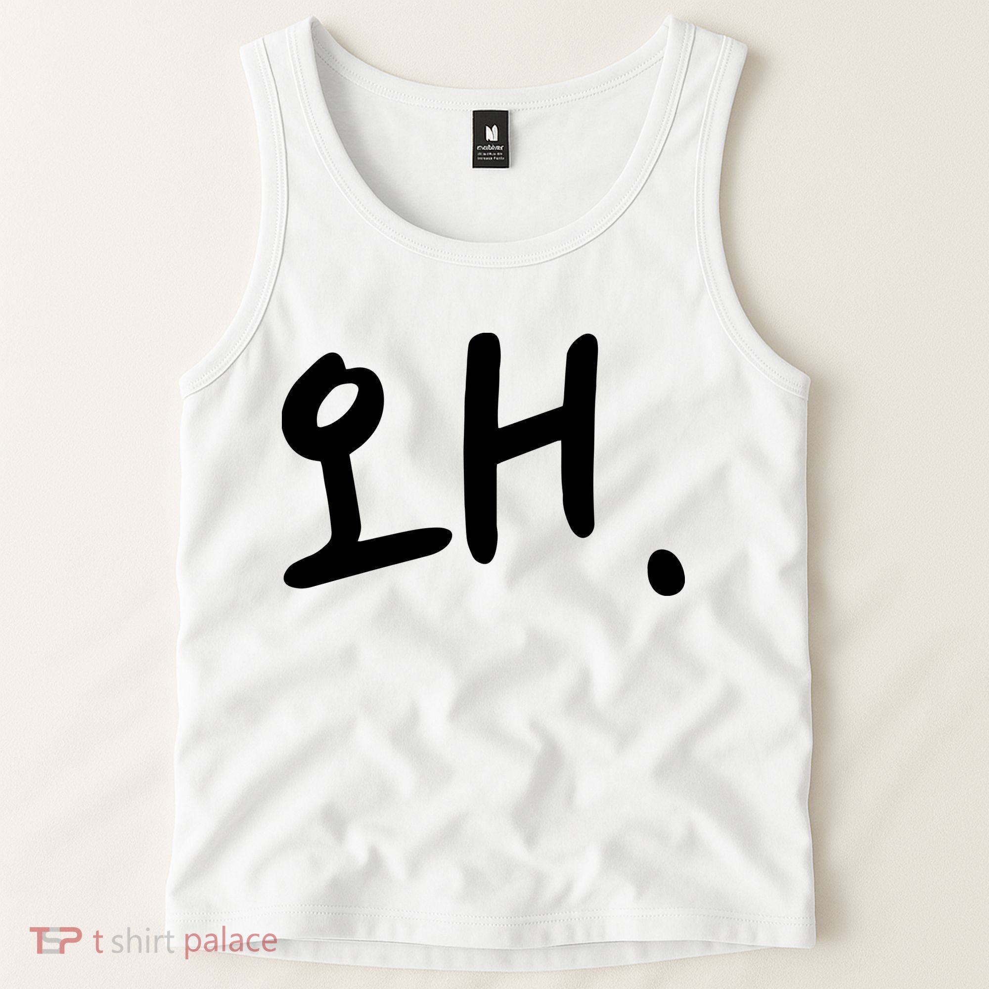 Korean Hangul Word Why Tank Top