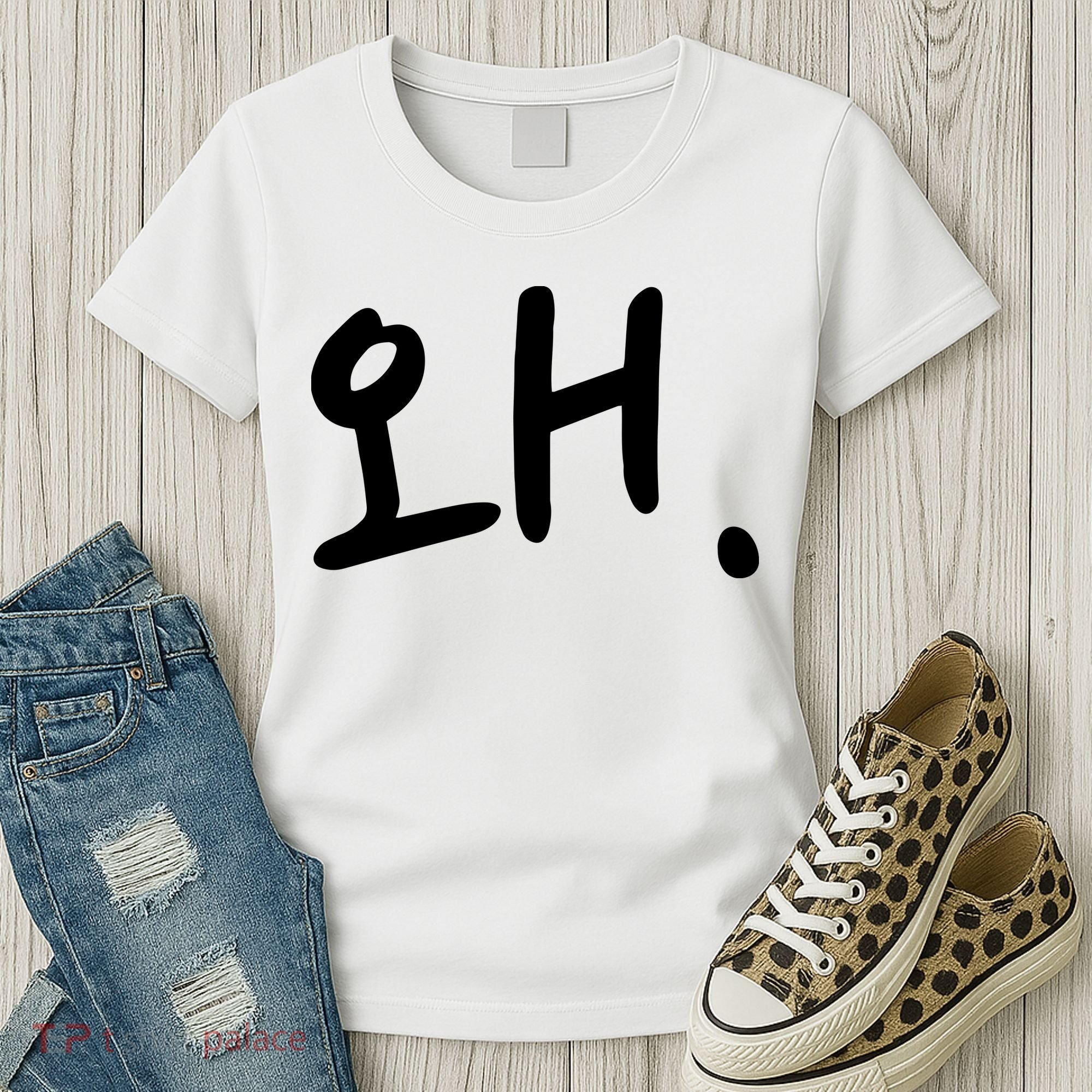 Korean Hangul Word Why Women's T-Shirt