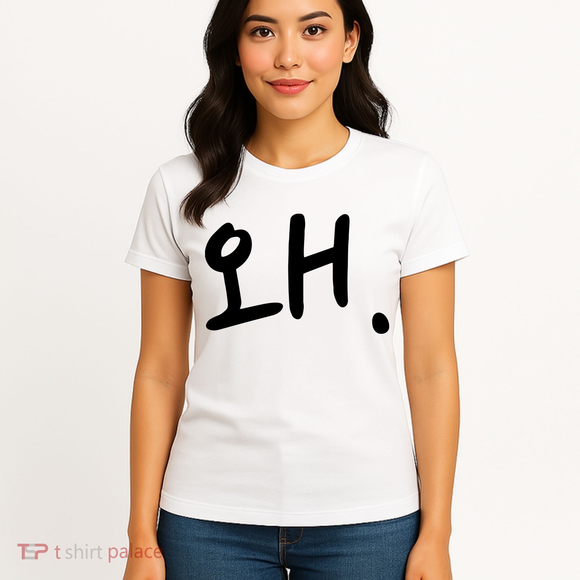 Korean Hangul Word Why Women's T-Shirt