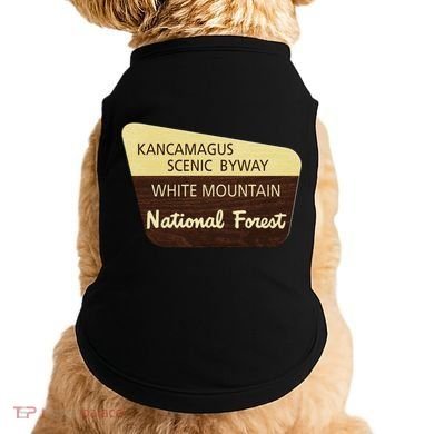 Kancamagus Highway White Mountain National Forest Gift Doggie Tank
