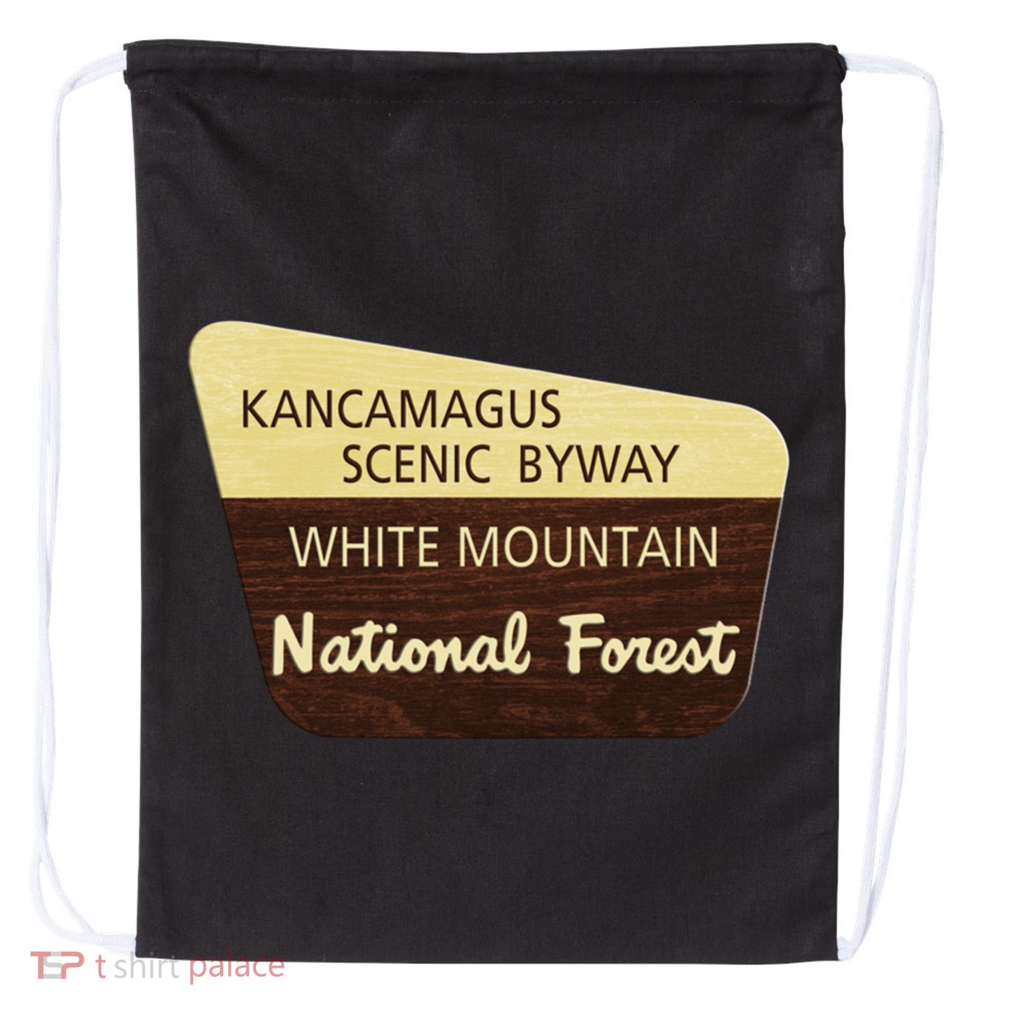 Kancamagus Highway White Mountain National Forest Gift Drawstring Bag