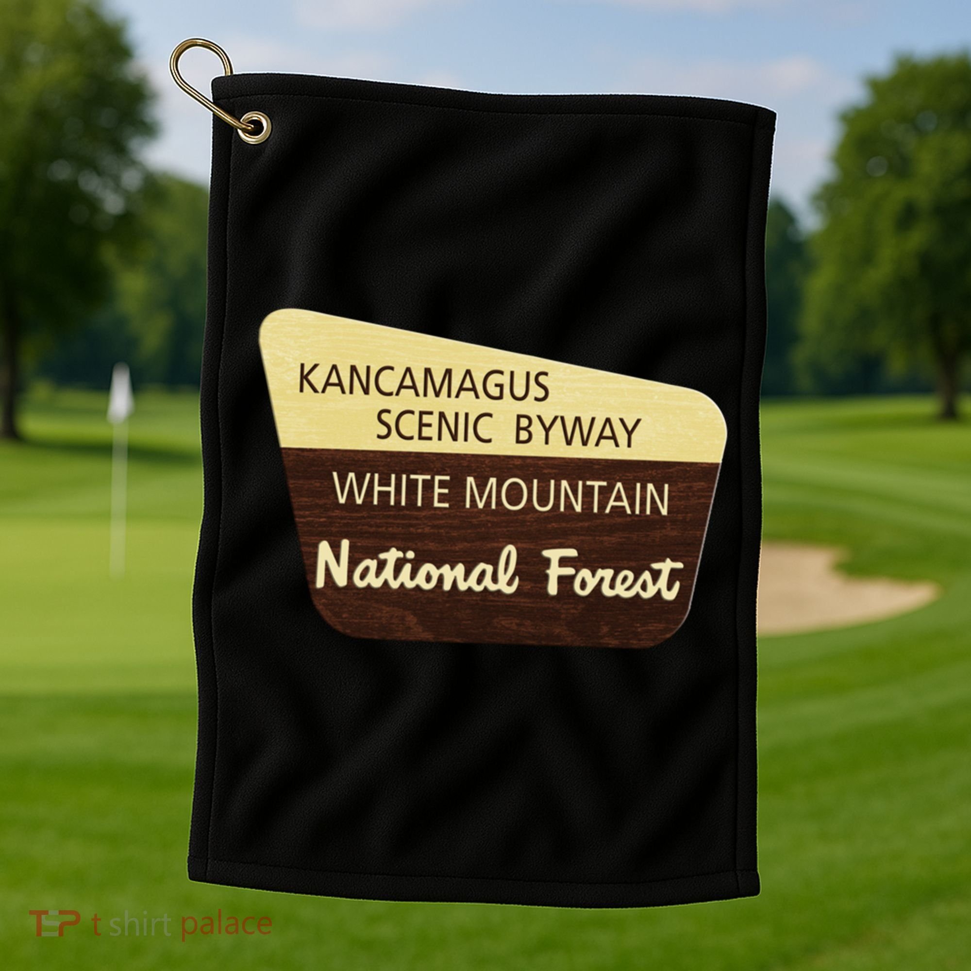 Kancamagus Highway White Mountain National Forest Gift Golf Towel