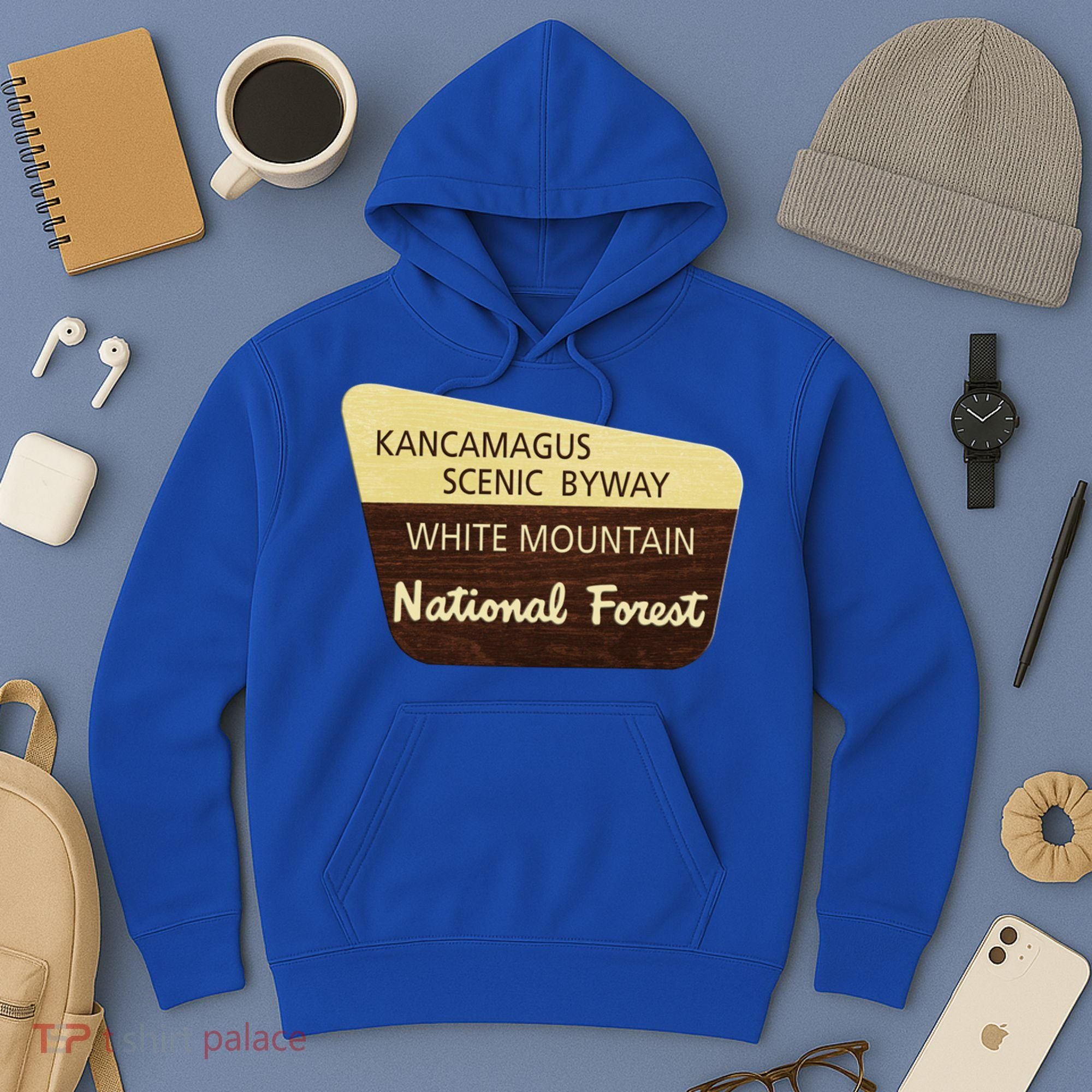 Kancamagus Highway White Mountain National Forest Gift Hoodie