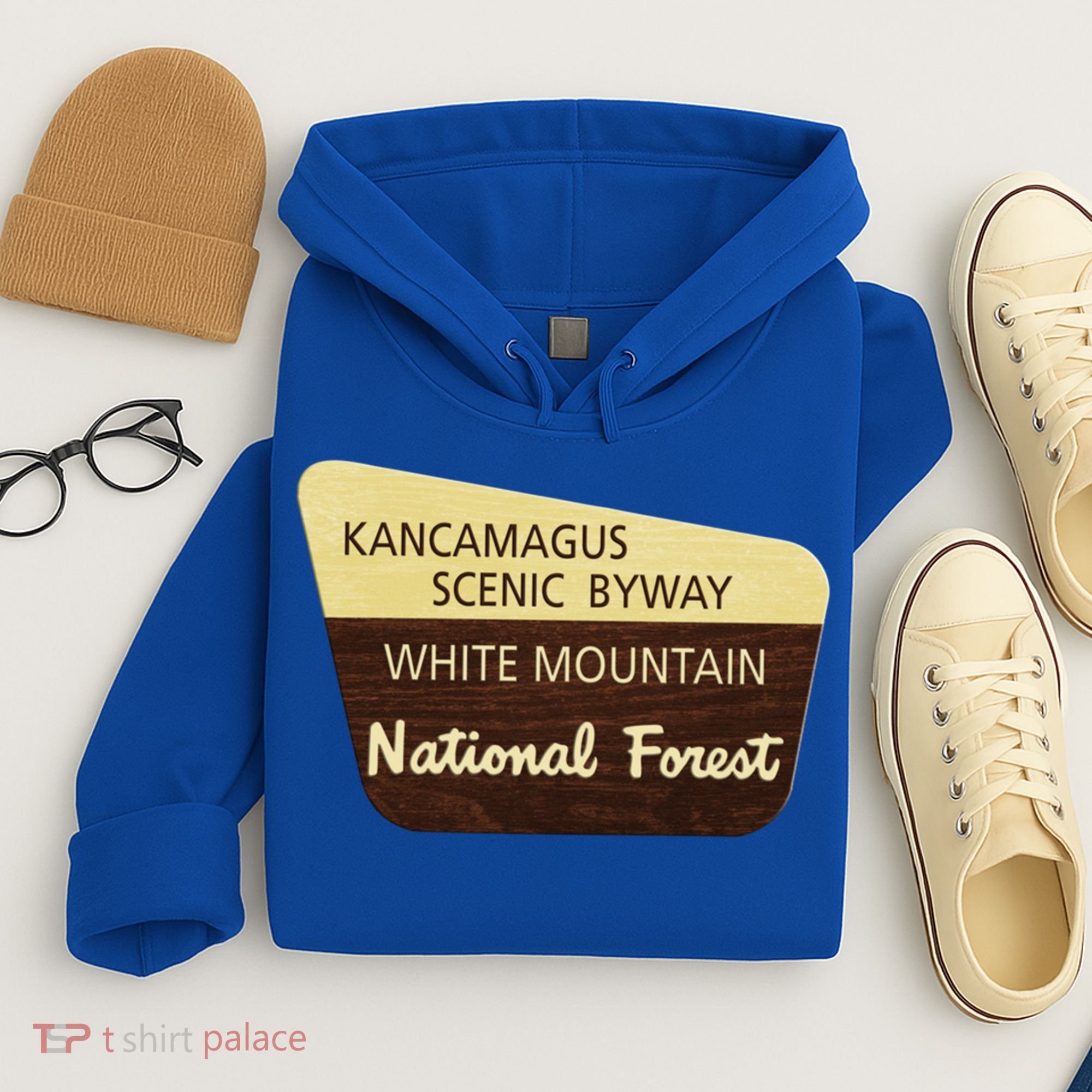 Kancamagus Highway White Mountain National Forest Gift Hoodie