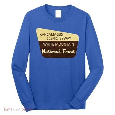 Kancamagus Highway White Mountain National Forest Gift Long Sleeve Shirt