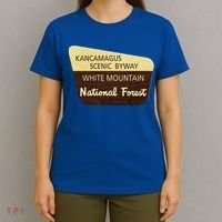 Kancamagus Highway White Mountain National Forest Gift T-Shirt thumb 4
