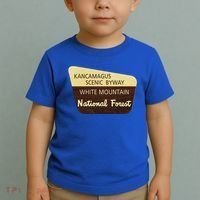 Kancamagus Highway White Mountain National Forest Gift Toddler T-Shirt thumb 2