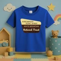 Kancamagus Highway White Mountain National Forest Gift Toddler T-Shirt thumb 3