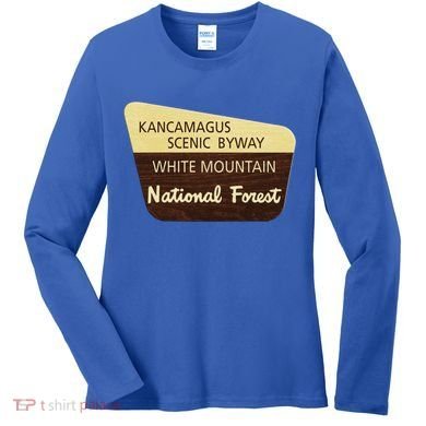 Kancamagus Highway White Mountain National Forest Gift Women's Long Sleeve Shirt