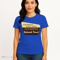 Kancamagus Highway White Mountain National Forest Gift Women's T-Shirt thumb 4