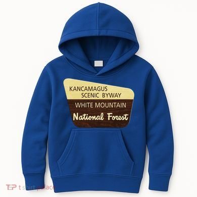 Kancamagus Highway White Mountain National Forest Gift Kids Hoodie