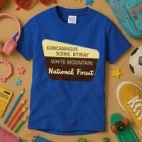 Kancamagus Highway White Mountain National Forest Gift Kids T-Shirt thumb 3
