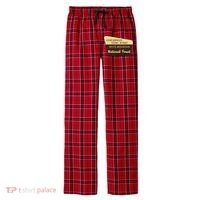 Kancamagus Highway White Mountain National Forest Gift Men's Flannel Plaid Pajama Pants thumb 0