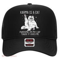 Karma is a Cat Purring in My Lap Cause It's Loves Me Hat thumb 0