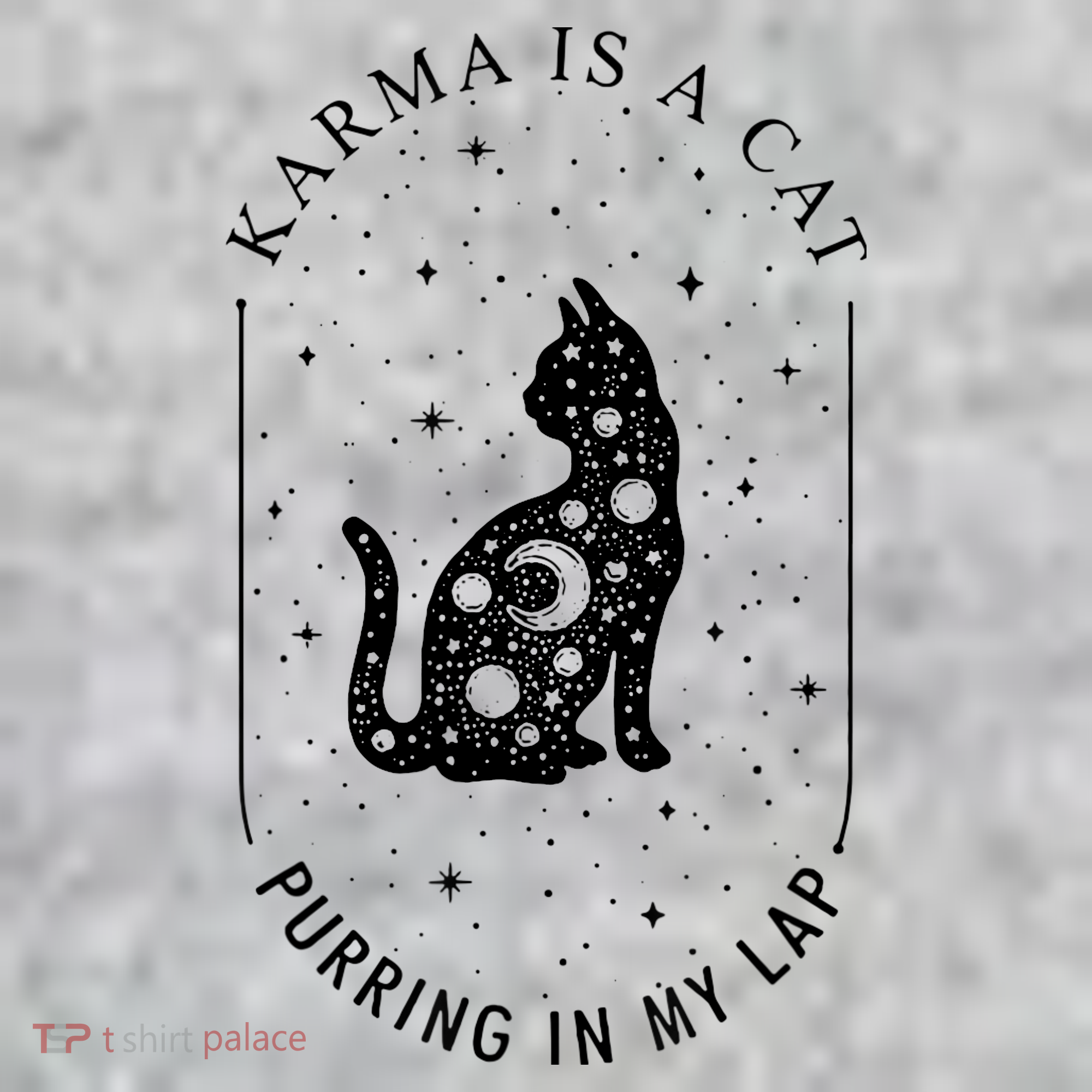 Karma Is A Cat Purring In My Lap Long Sleeve Shirt