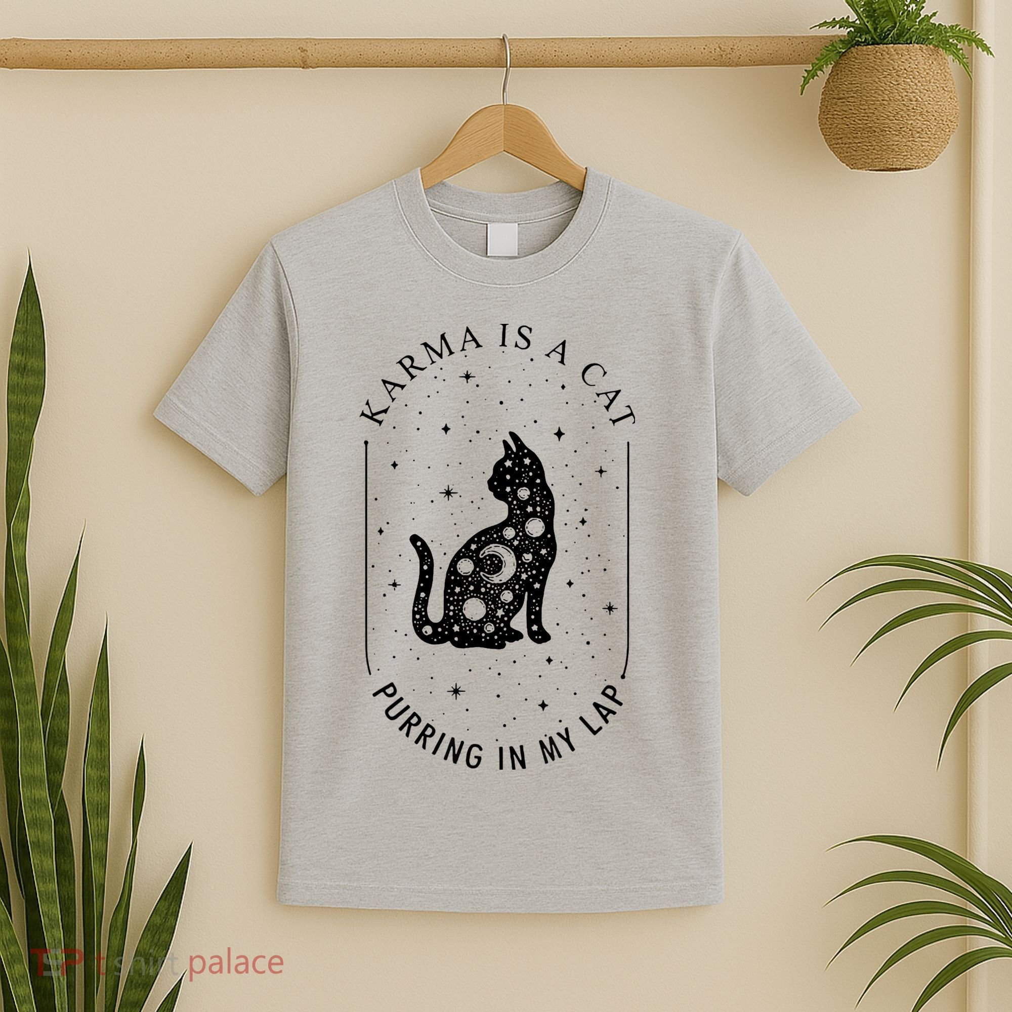 Karma Is A Cat Purring In My Lap T-Shirt