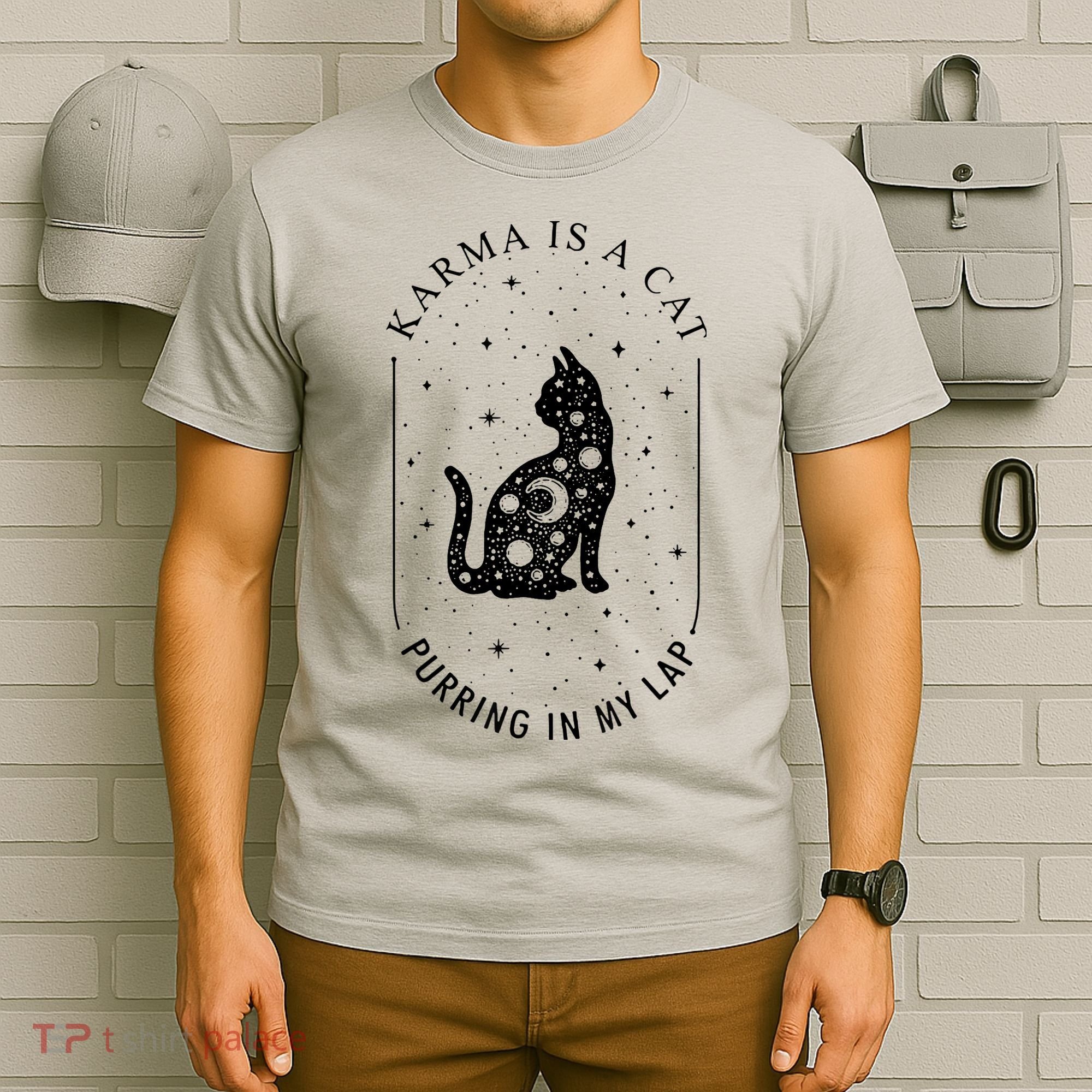 Karma Is A Cat Purring In My Lap T-Shirt