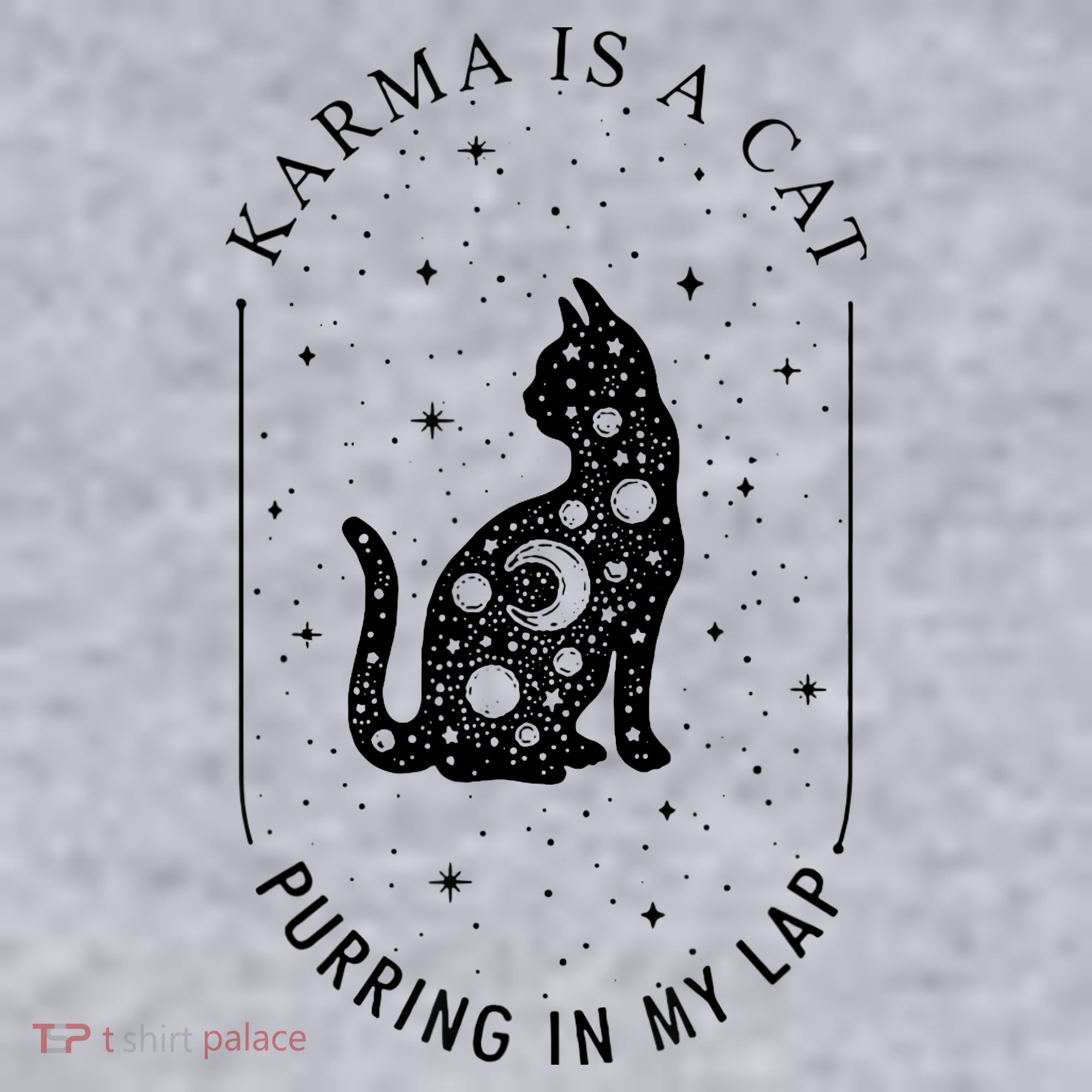 Karma Is A Cat Purring In My Lap Women's Sweatshirt