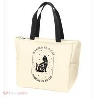 Karma Is A Cat Purring In My Lap Tote Bag thumb 3