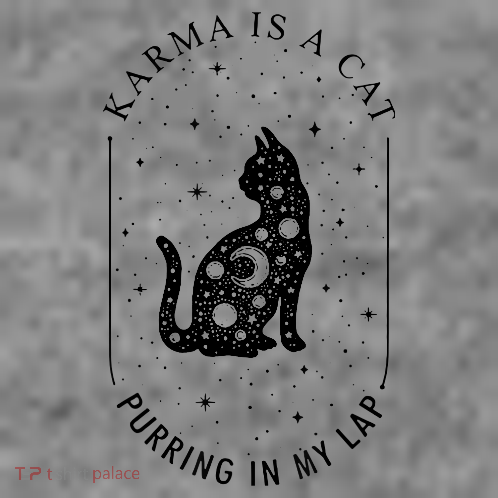 Karma Is A Cat Purring In My Lap Toddler Hoodie