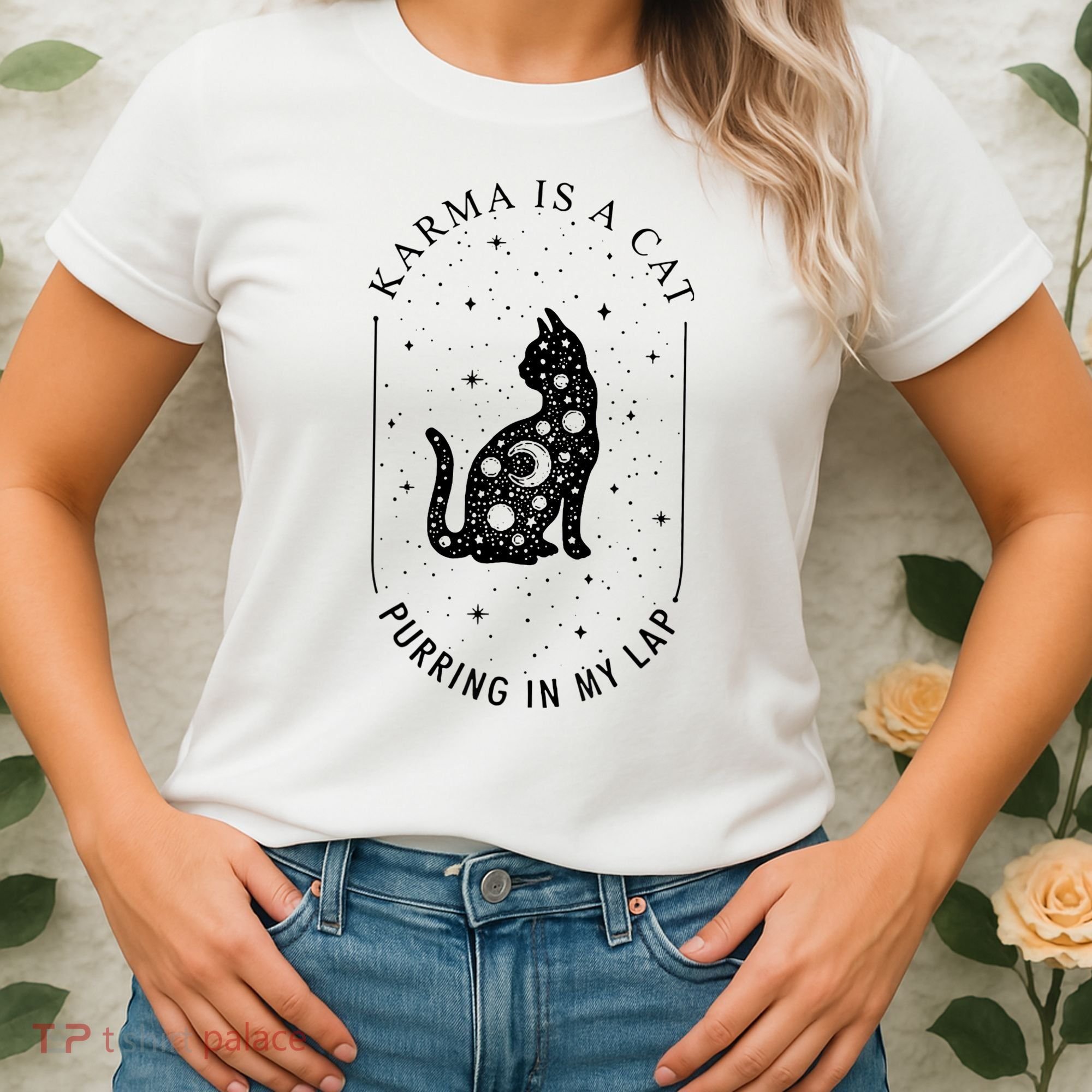 Karma Is A Cat Purring In My Lap Women's T-Shirt