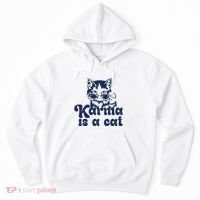 Karma Is A Cat Hoodie thumb 0