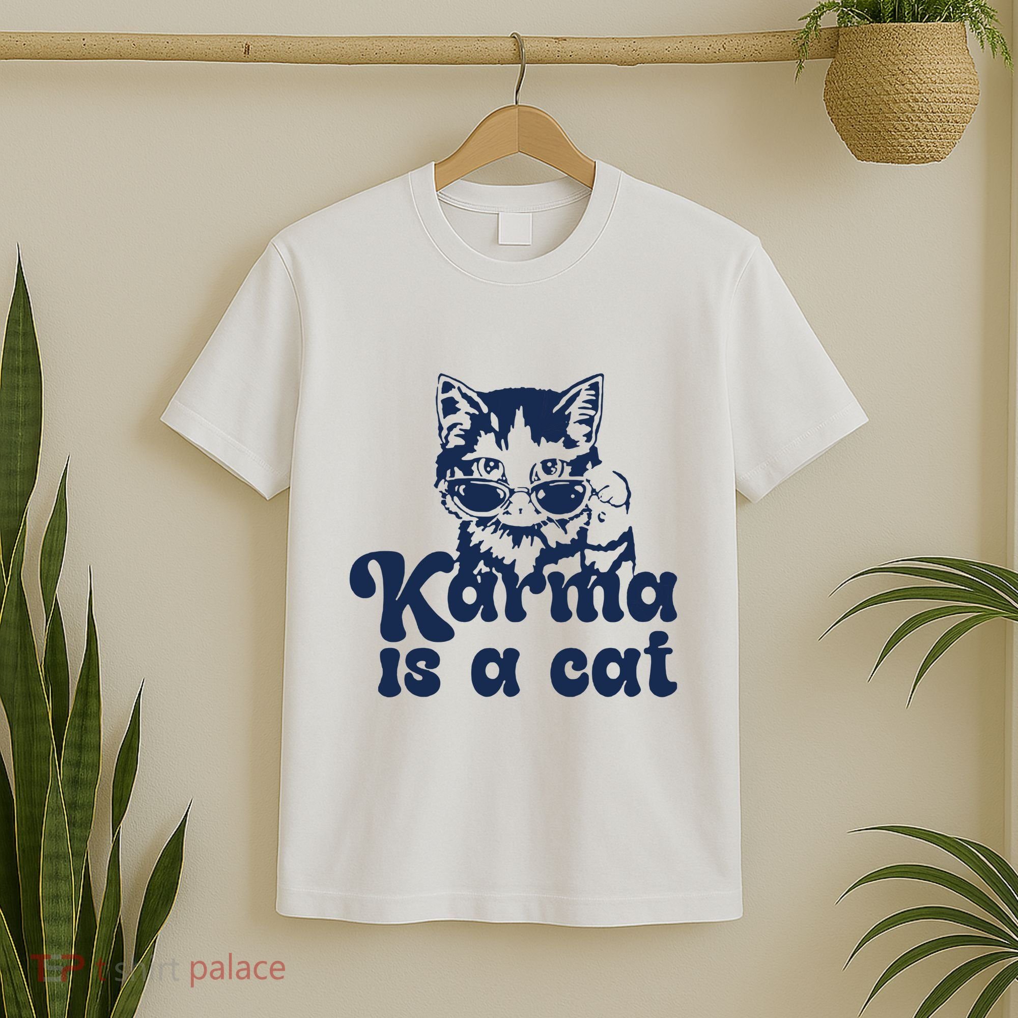 Karma Is A Cat T-Shirt