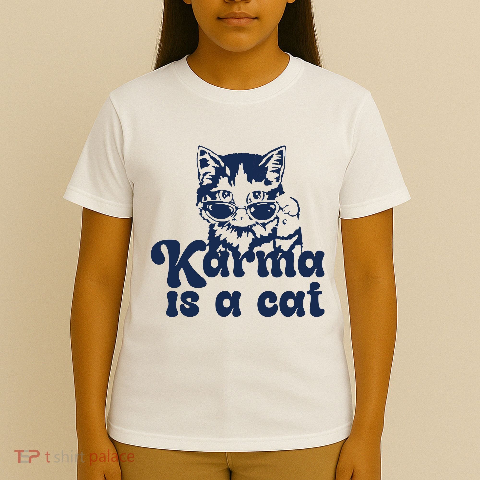 Karma Is A Cat T-Shirt