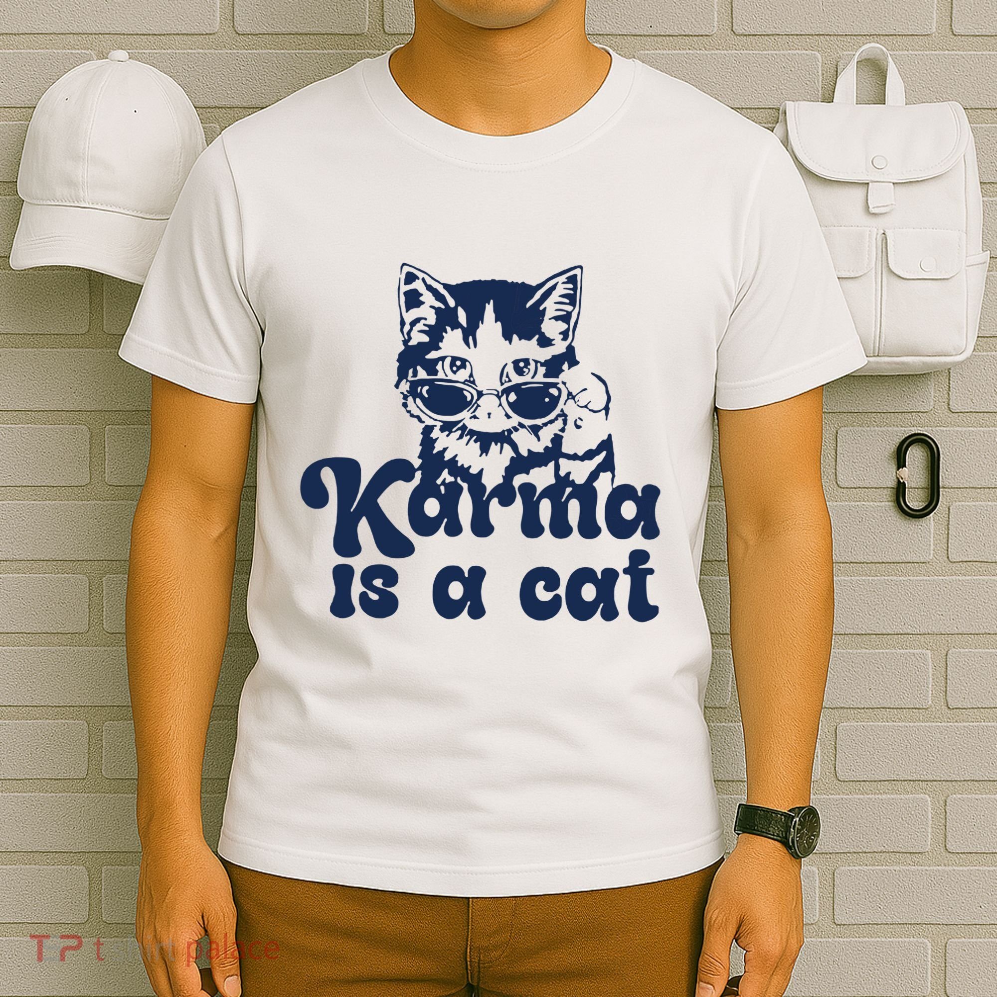 Karma Is A Cat T-Shirt