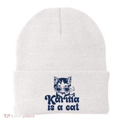 Karma Is A Cat Beanie