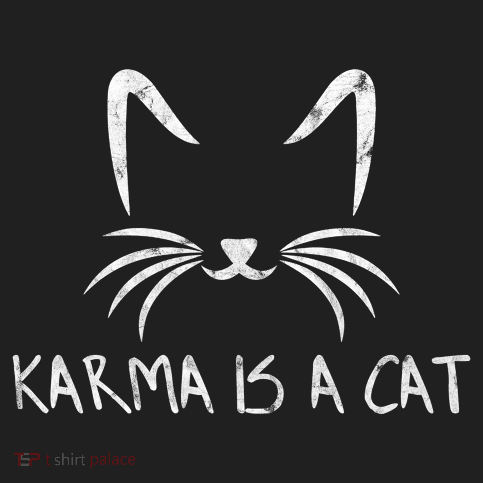 Karma Is A Cat Funny Cat Lover Gift Beanie