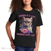 Karma Is A Cat Purring In My Lap Kids T-Shirt thumb 2