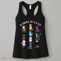 Karma Is A Cat Women's Tank Top thumb 3