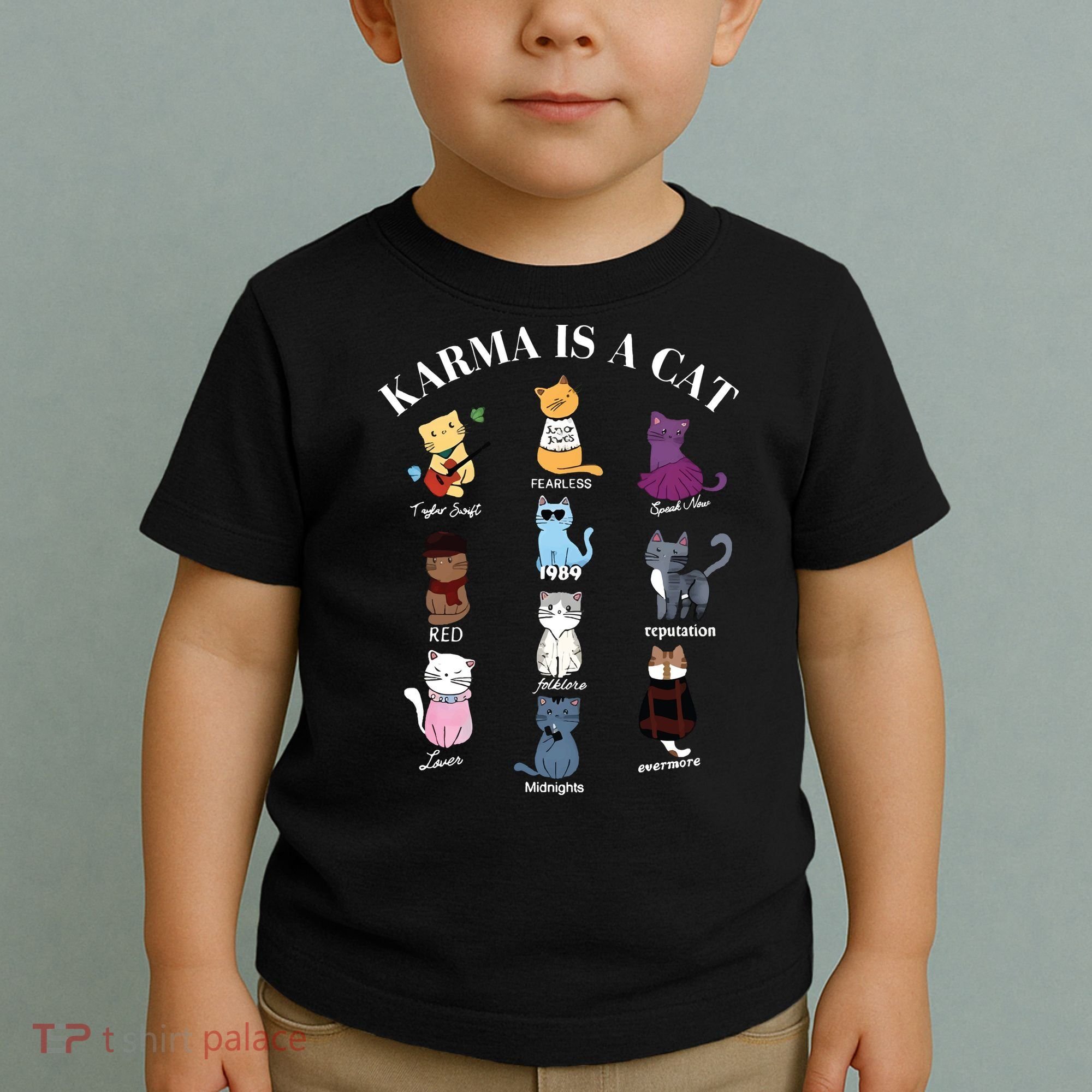 Karma Is A Cat Toddler T-Shirt