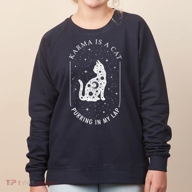 Karma Is A Cat Purring In My Lap Women's Sweatshirt