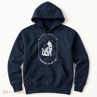 Karma Is A Cat Purring In My Lap Hoodie thumb 0