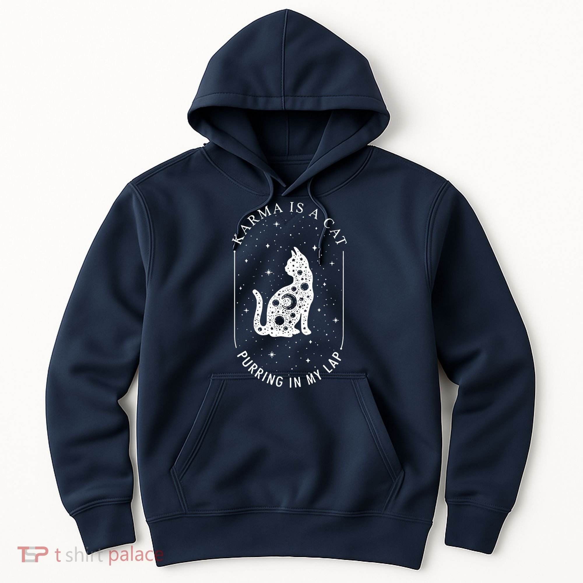 Karma Is A Cat Purring In My Lap Hoodie