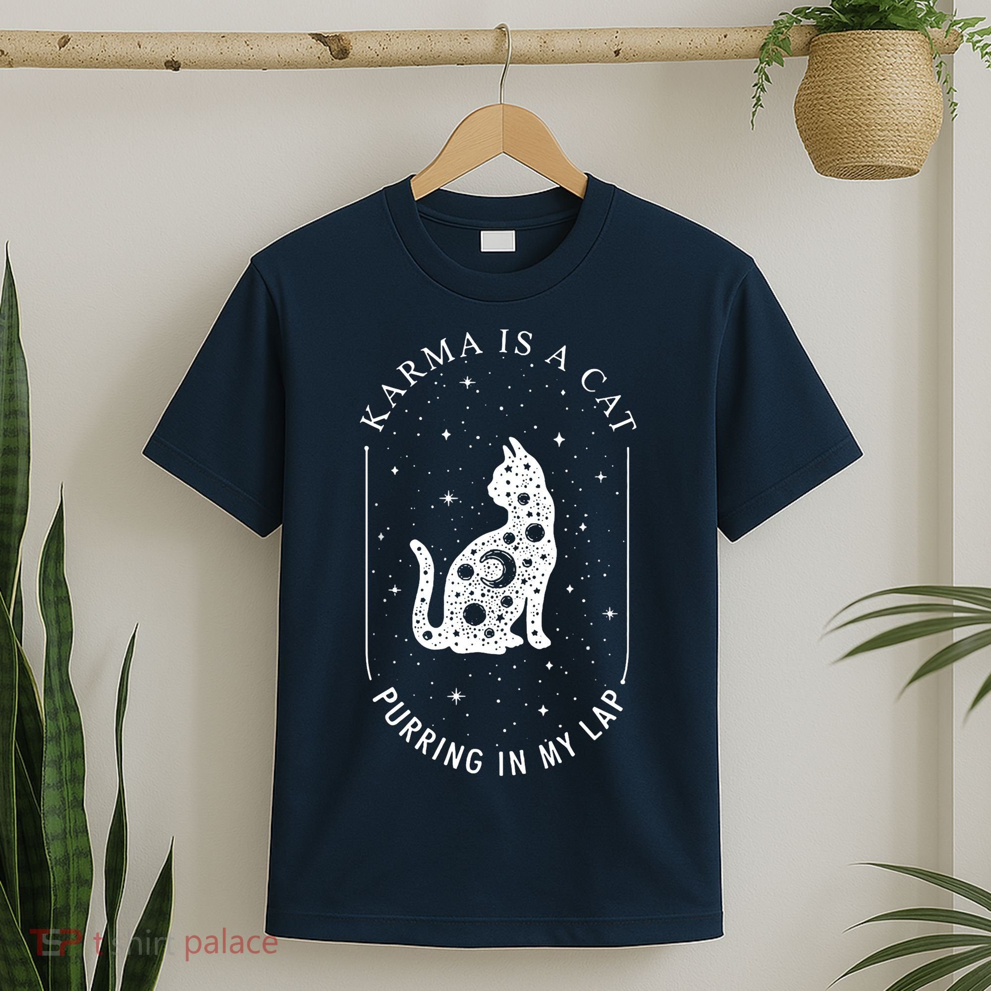 Karma Is A Cat Purring In My Lap T-Shirt