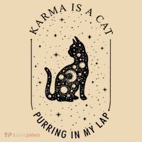 Karma Is A Cat Purring In My Lap Tote Bag thumb 4