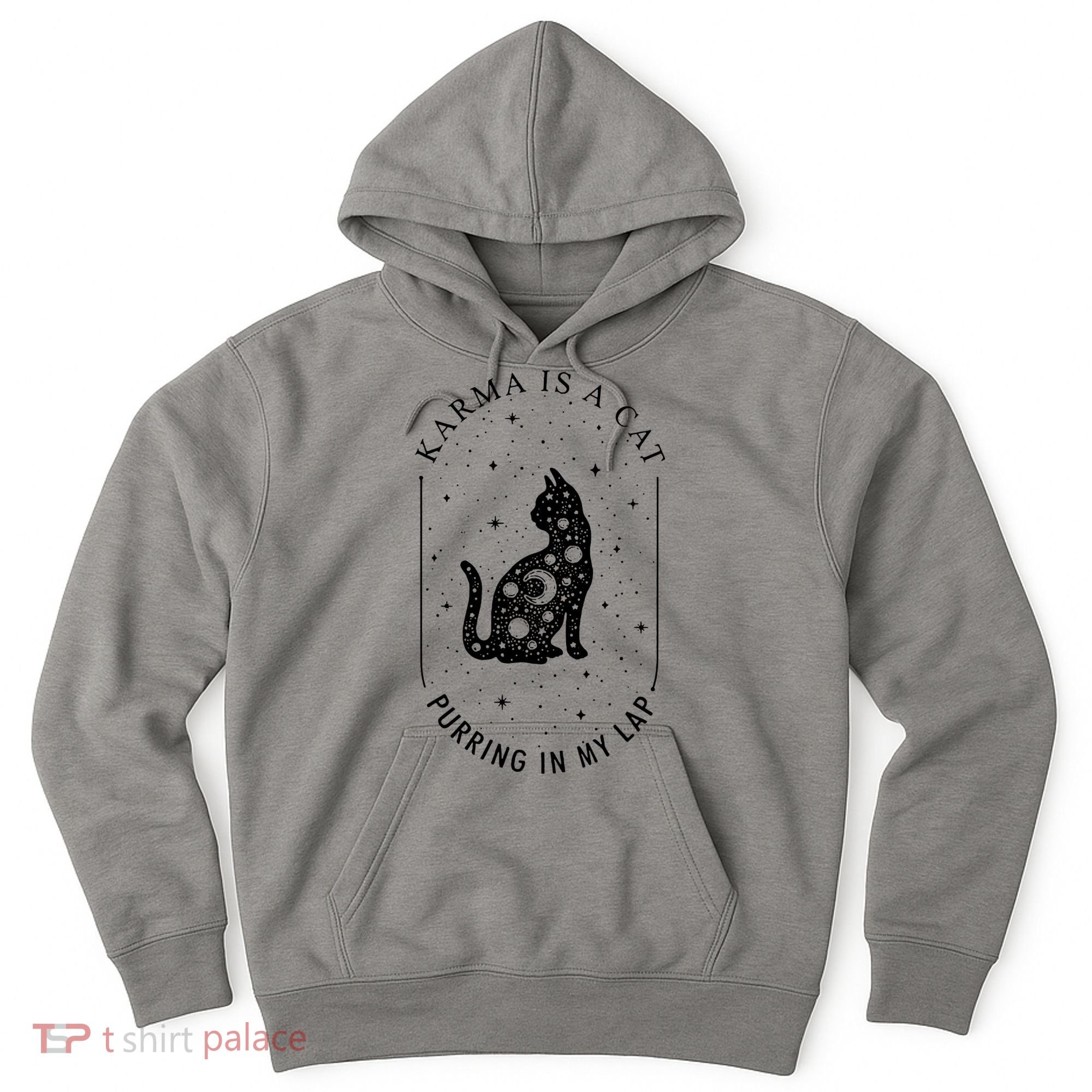 Karma Is A Cat Purring In My Lap Hoodie