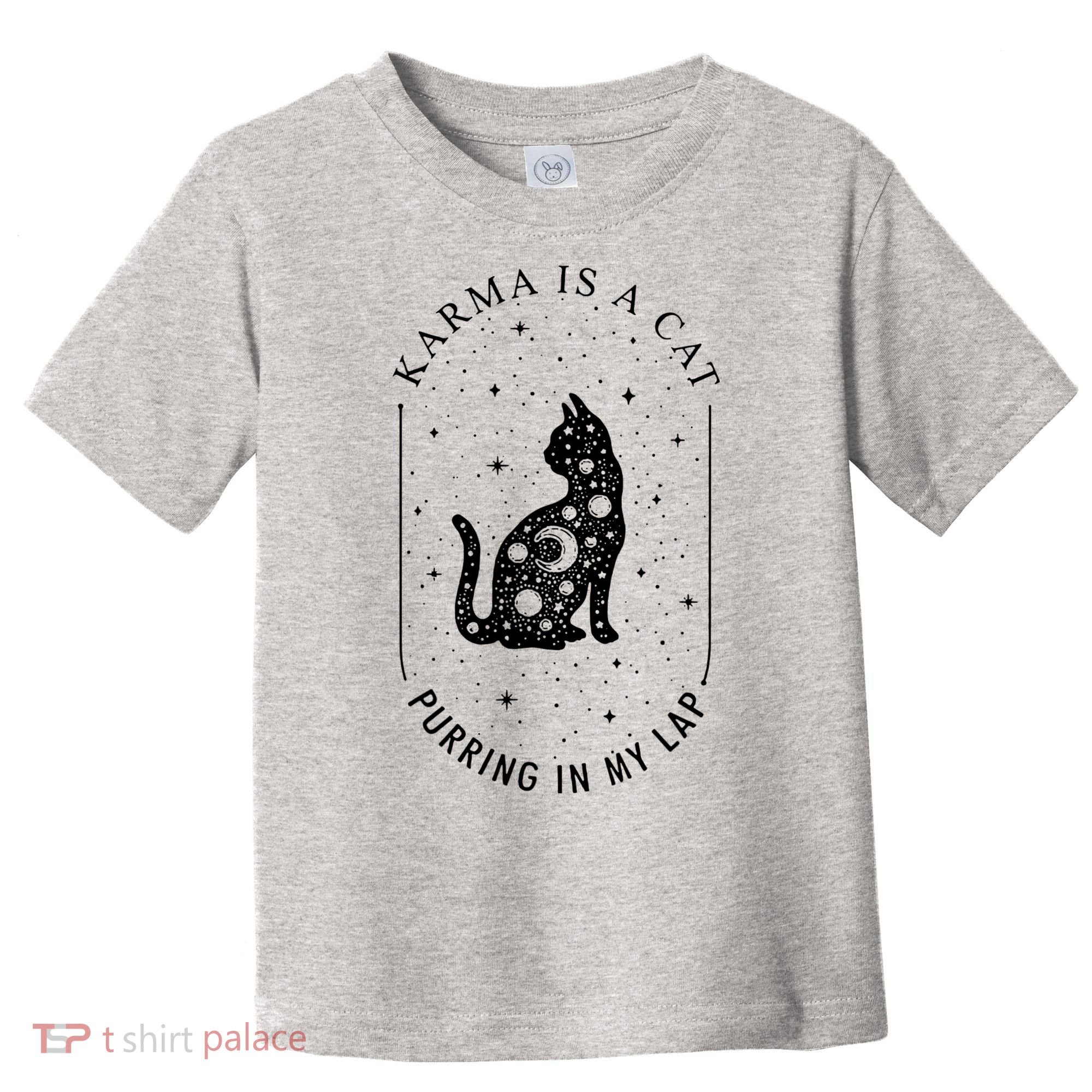 Karma Is A Cat Purring In My Lap Toddler T-Shirt