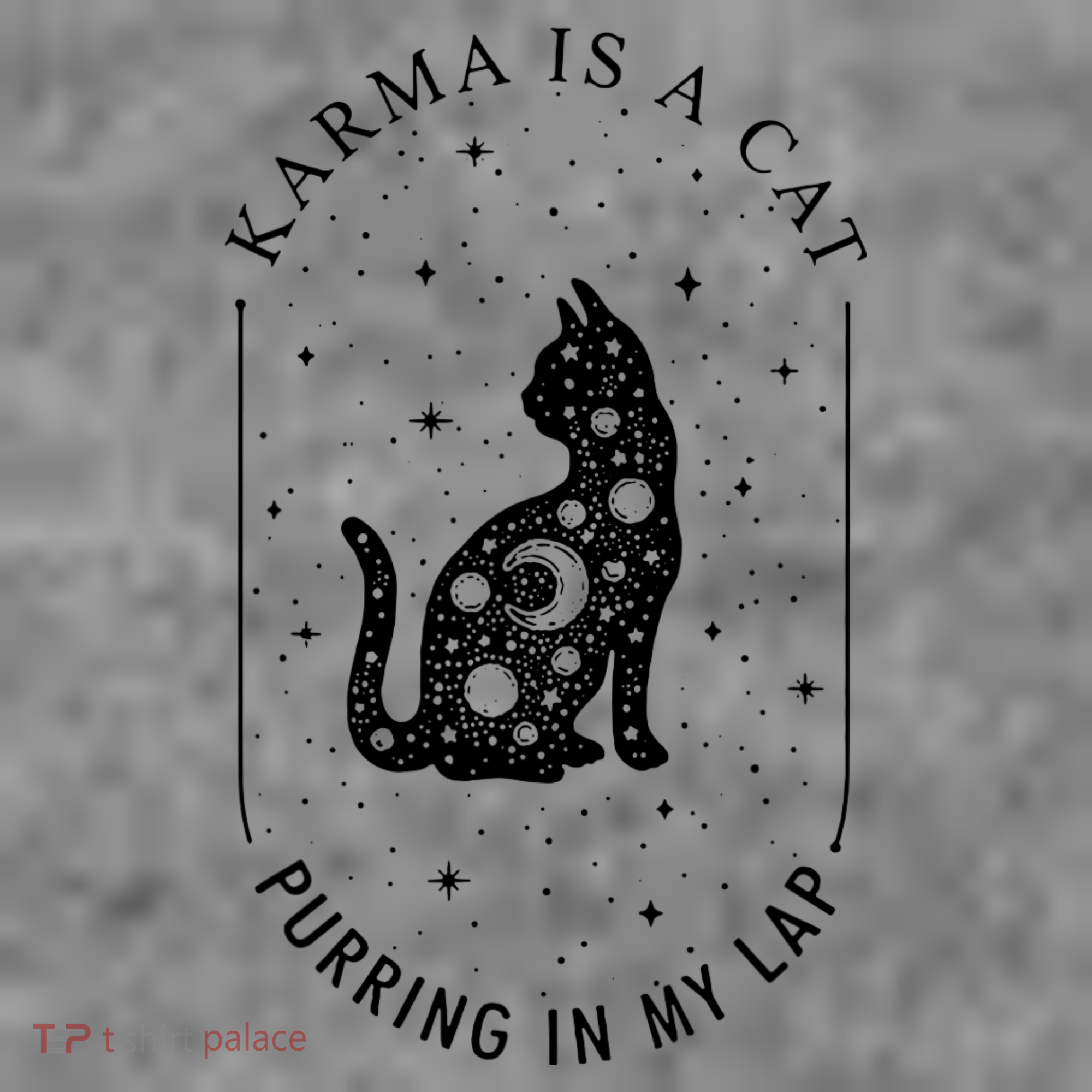 Karma Is A Cat Purring In My Lap Kids Sweatshirt