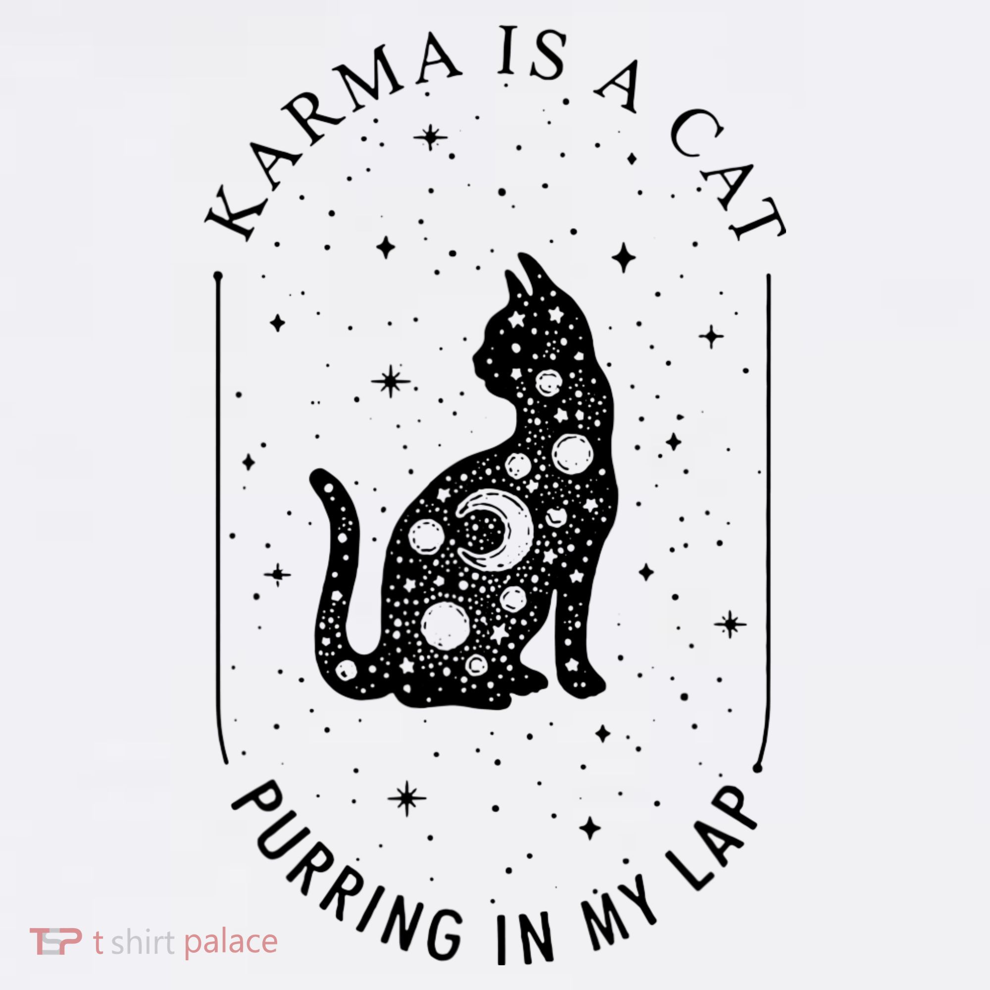 Karma Is A Cat Purring In My Lap Visor